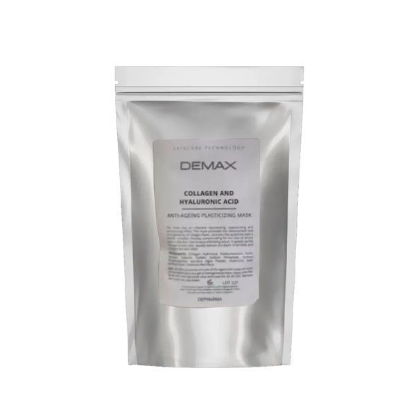 Пластифікуюча альгінатна антивікова маска - Demax Collagen And Hyaluronic Acid Anti-Ageing Plasticizing Mask 221-MM фото
