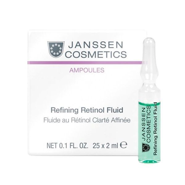 Ампули для обличчя з ретинолом - Janssen Cosmetics Ampoules Refining Retinol Fluid 1942P-MM фото