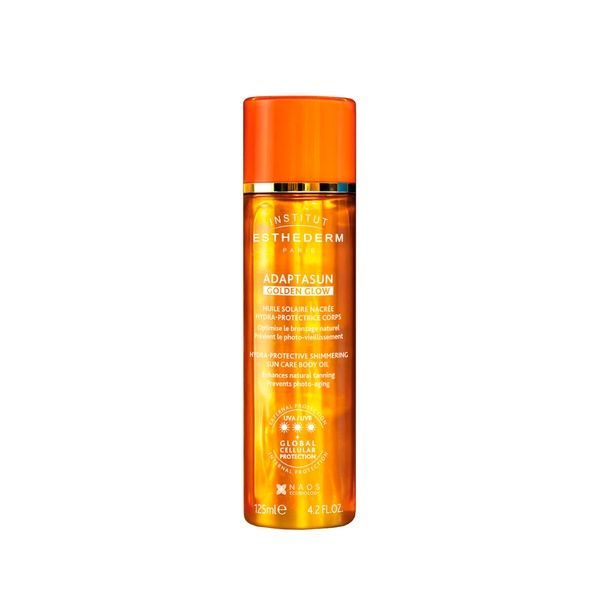 Захисна олія з шимером "Golden Glow" *** - Institut Esthederm Adaptasun Golden Glow Hydra-Protective Shimmering Sun Care Body Oil V4585-MM фото